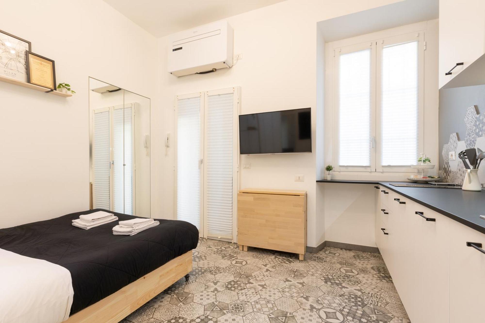 Tiny & Tidy Studio In The Key Area Of Milan Bagian luar foto
