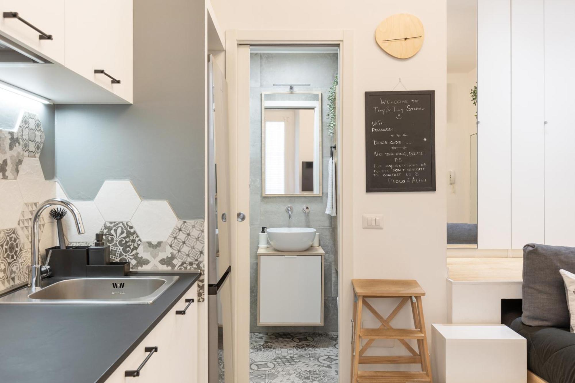 Tiny & Tidy Studio In The Key Area Of Milan Bagian luar foto