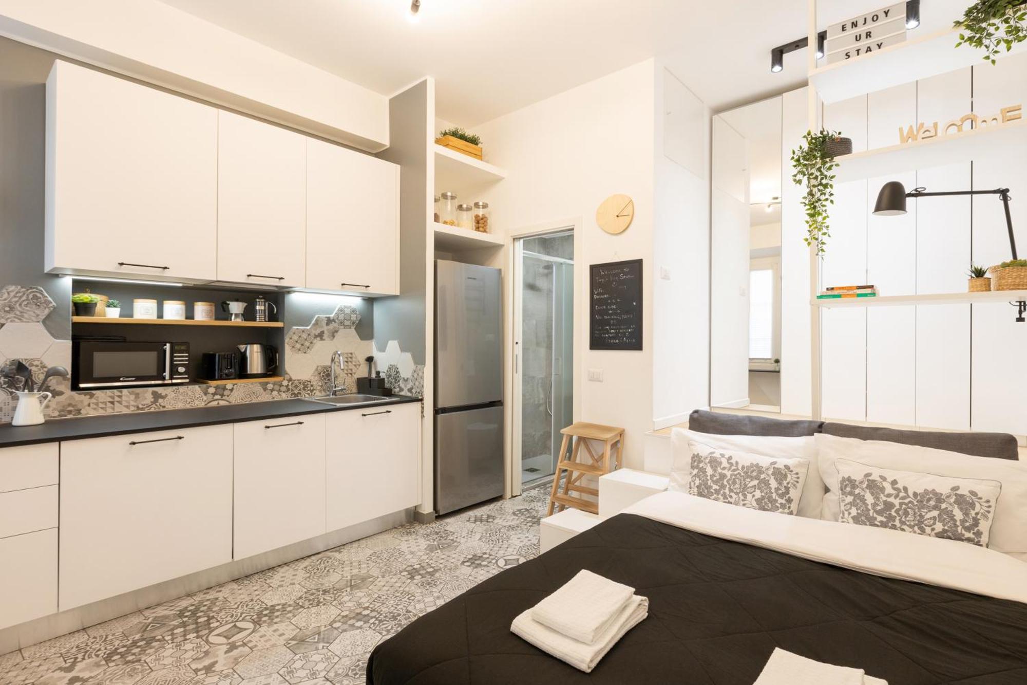 Tiny & Tidy Studio In The Key Area Of Milan Bagian luar foto