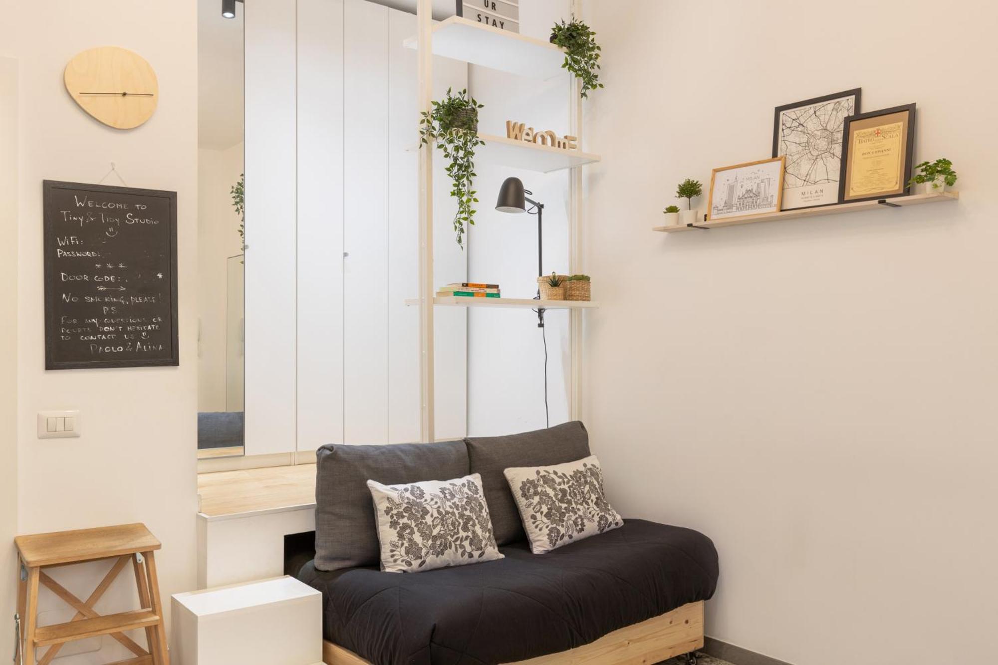 Tiny & Tidy Studio In The Key Area Of Milan Bagian luar foto
