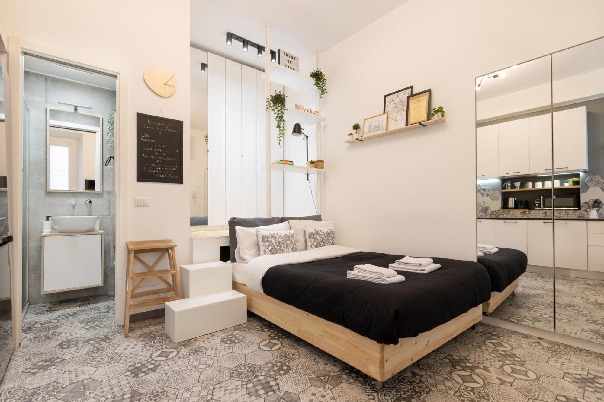 Tiny & Tidy Studio In The Key Area Of Milan Bagian luar foto